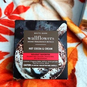 NWT WALLFLOWER REFILL JOT COCOA & CREAM